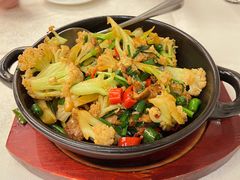 干锅花菜-清华大学-甲所餐厅