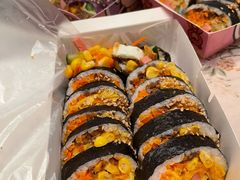 甜玉米肉松紫菜包饭-胤韩紫菜包饭·炸鸡·拌饭(宋家庄店)