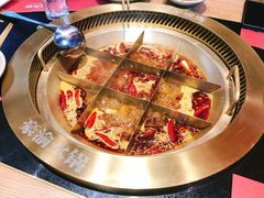 九宫格锅底-豪渝火锅(李家村万达店)