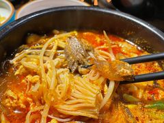 -明洞阿姨·韩式酱蟹烤肉·创意料理(三元桥店)