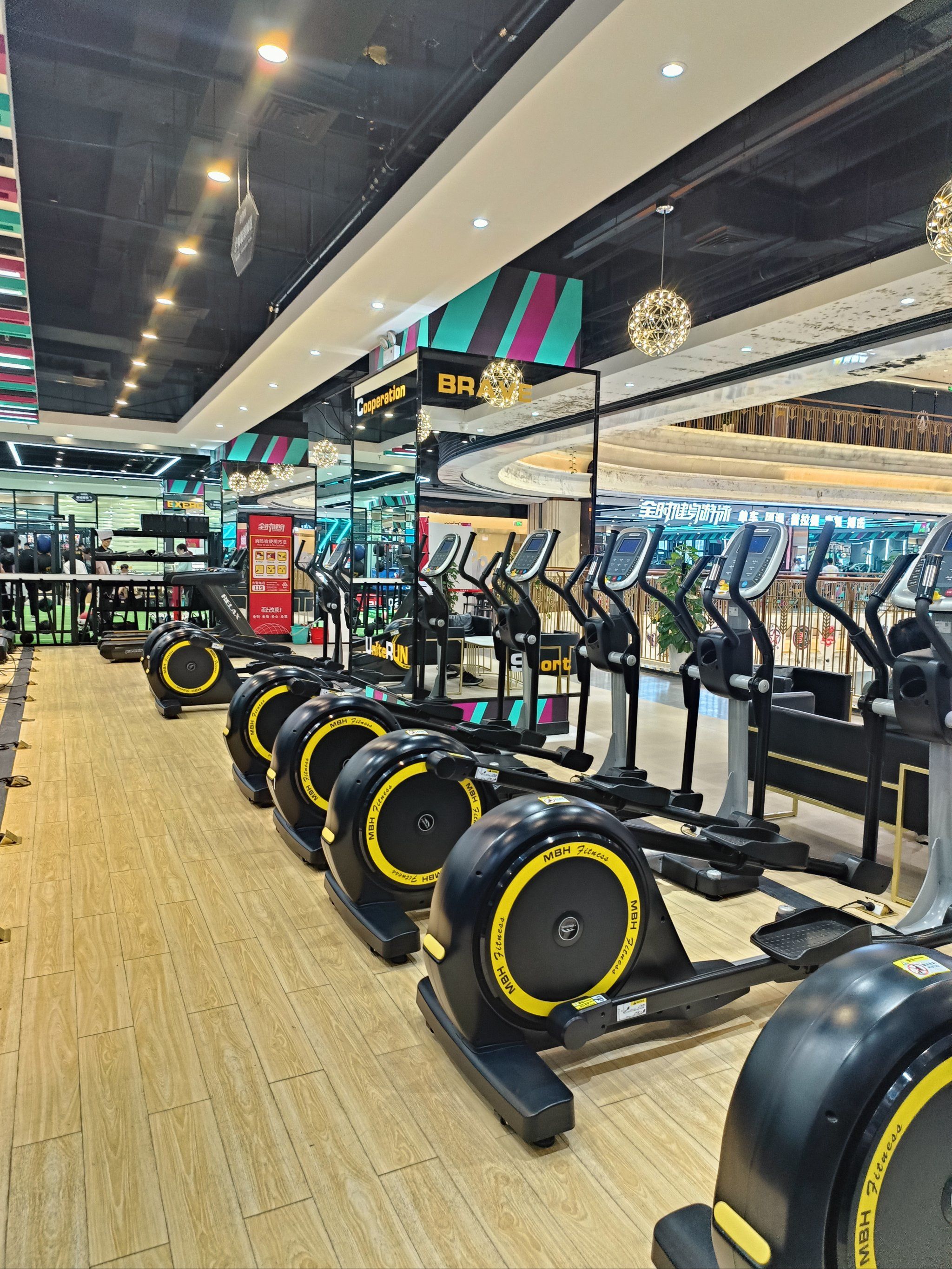 一家环境,设备,服务都很好的健身房