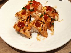 三文鱼火炙寿司-大渔铁板烧(海雅缤纷城店)