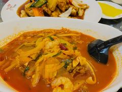 海鲜辣汤面-桃园中华料理炸酱面(燕儿岛路店)