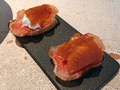 猪里脊配番茄奶酪柑橘吐司-Carmen卡门西班牙餐厅