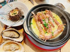 -蚝堡·生蚝海鲜烧烤物种起源•海肠捞饭(刘公岛店)