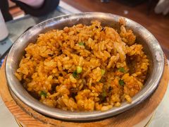 芽菜肉沫炒饭-黄家饺子东北特色菜馆(湖滨商业街店)