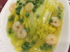 鲜虾扒白菜-玉华台饭庄(裕中西里小区店)