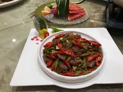 杭椒牛肉-滨海大酒店中餐厅·商务宴请·团建聚餐·生日宴