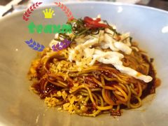 葱香田园鸡丝面-港丽餐厅(高德置地店)