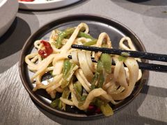 豆角丝炒肉拌转百刀-日上三甘(三里屯店)