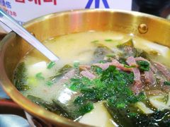 嫩豆腐牛肉汤-Meet Sun韩式大排档(五一广场7MALL店)