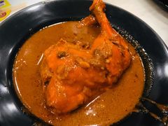 咖喱鸡肉-新加坡Zam Zam餐馆