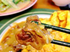咖哩牛腩蛋包飯-肥韬茶餐厅(南山mini店)