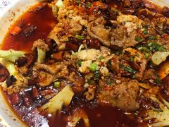 水煮牛柳-锦庐道地川菜(来福士店)