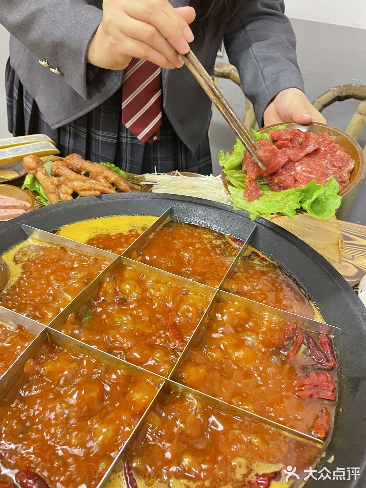 合肥正宗重庆火锅~九宫格