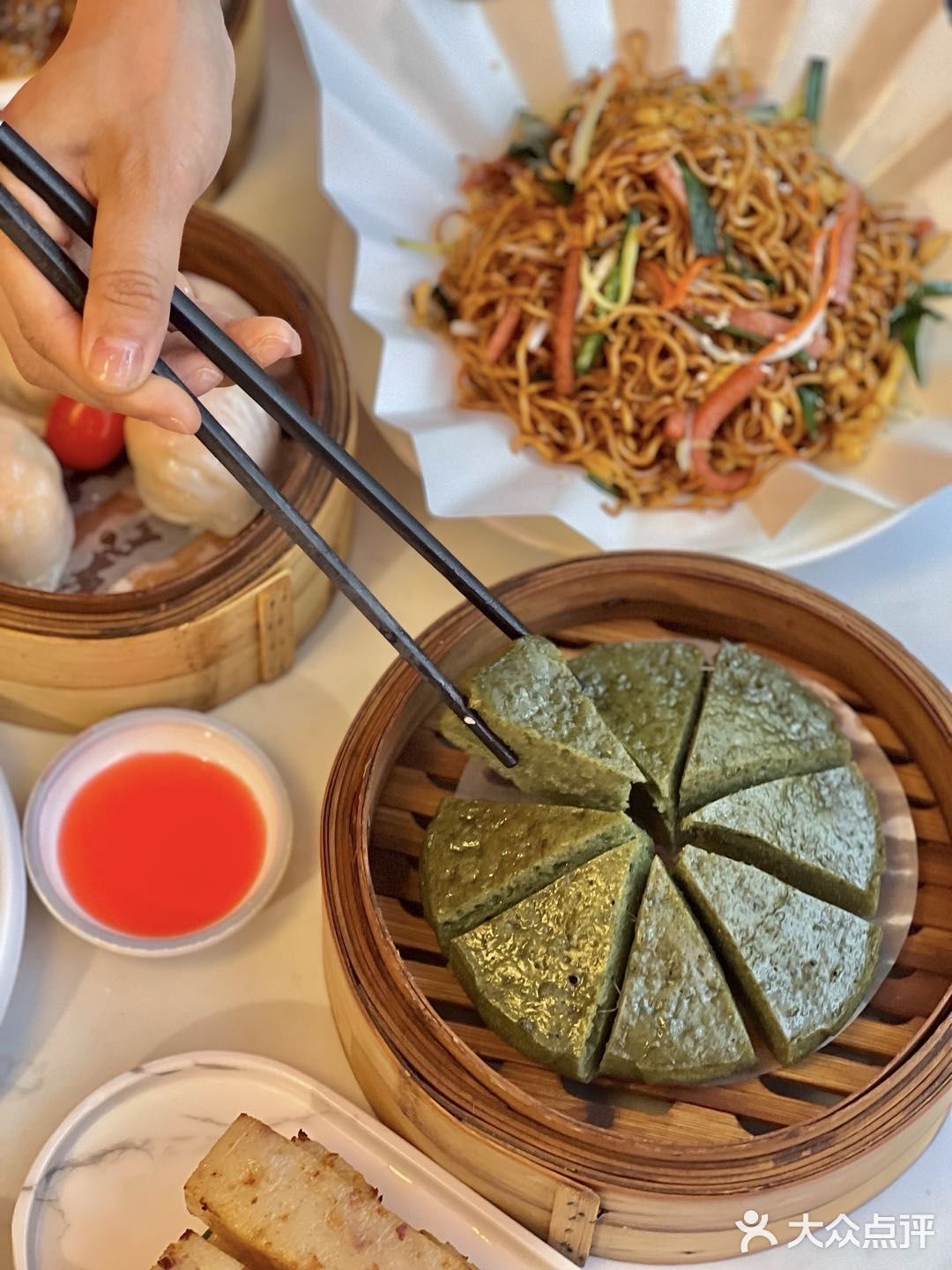 五一跟朋友叹茶🍵吃广式点心好惬意😋