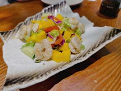 烤虾芒果沙拉-澳骄 Aussie Kitchen·手工披萨·西餐(国大店)