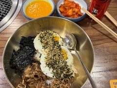海苔肥牛饭-明洞阿姨·韩式酱蟹烤肉·创意料理(三元桥店)