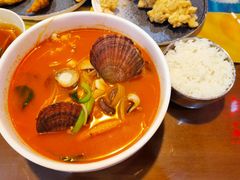 辣海鲜面-淘淘园·韩式手工炸酱面(井亭天地店)