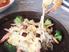 堂烹蒜蓉芝士虾-雀蓝川菜(奥体广场店)