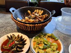 -华盛园卷子王农家菜水库鱼