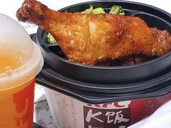港式烧味脆皮大鸡腿饭-肯德基(凯城广场店)