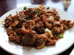 木瓜炒鸡-苍洱春饭店