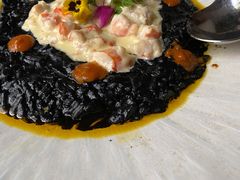 帝王蟹墨鱼汁饭-Osteria Garden 生蚝花园餐厅(原进贤路店)