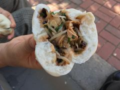 豆菜素包-石头门坎
