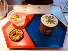 手工奶盖茶-茶是一枝花泡茶店
