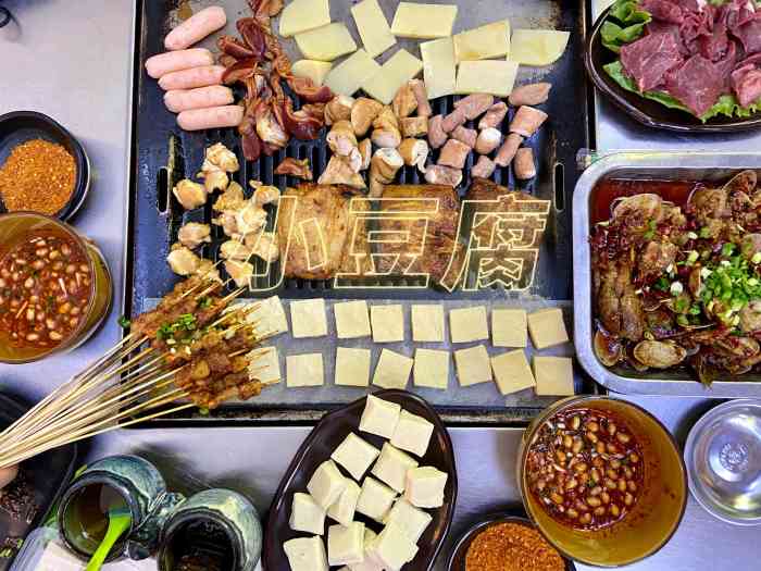 坨坨肉烧烤-"小河万科附近吃的是真的多,跟小伙伴商量就.