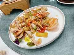 姜葱炒红蟹-喜宴又一村·粤菜·茶点·海鲜(壹方天地店)