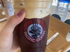 标杯流沙美式-太平洋咖啡(海滨泳场店)