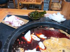 麻大侠秘制红锅底-麻大侠老火锅(巴国城店)