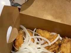 炸鸡翅一半一半-富乐满韩国正宗炸鸡韩国料理(虹泉路店)