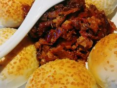 烧饼夹肉-北平楼·烤鸭·北京菜(牡丹园店)