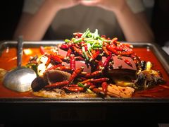 -探鱼·鲜青椒爽麻烤鱼(西南商都店)