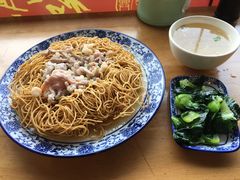 虾仁肉丝两面黄-裕兴记·三虾面(西北街总店)