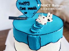 -卡比儿童蛋糕·心意定制·低脂零卡糖动物奶油FancyBALLOON(滨海店)