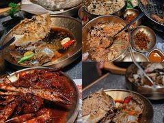 -草家酱蟹炭火烤肉店(珲春南路二店)