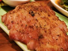 炭烧猪颈肉-mango tree芒果树泰国餐厅(青岛万象城店)