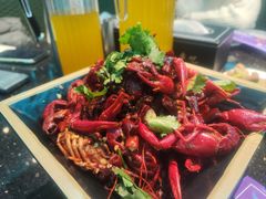 麻辣小龙虾-冰城小镇音乐串吧·聚会餐厅(百子湾店)