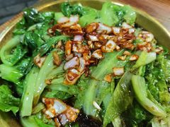 红葱头淋生菜-桃姐农庄老字号(从化温泉店)