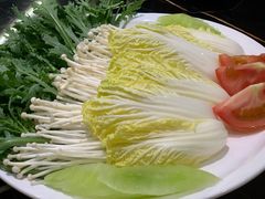 蔬菜拼盘-江南福宴·澳门海鲜.牛肉火锅(汇高栢悦中心店)
