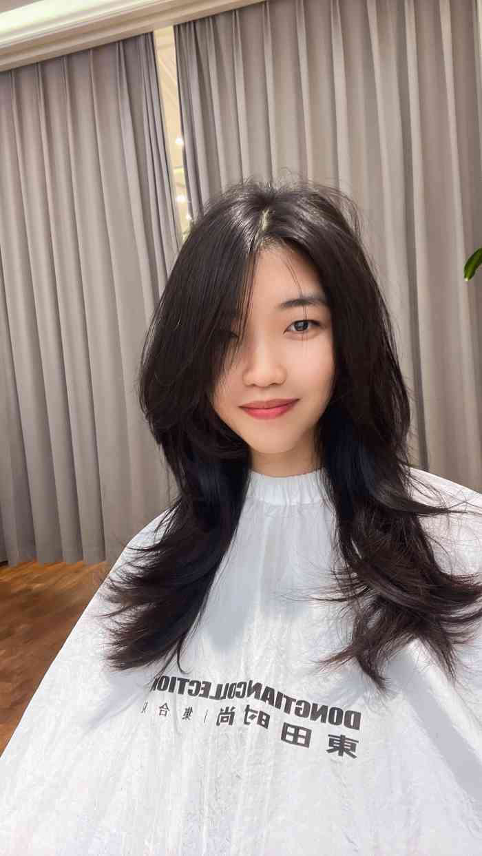 东田时尚集合店(国贸商城店)-"【项目】烫发今年的第一次理发,因为