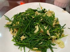沙葱炒蛋-范记靖远羊羔肉(博物馆店)