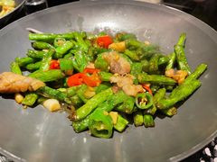 干锅四季豆-桂花里·衢州菜·精酿餐吧(未来科技城万达广场店)