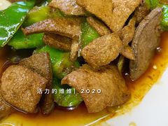 青椒炒猪肝-台湾风味小吃(长乐店)