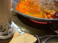 大红袍珍珠奶茶-湊湊火锅·茶憩(杭州湖滨银泰in77店)