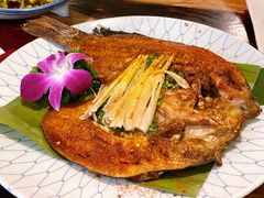 香茅草烤罗非鱼-紫滇源云南生态菜(丹凤街店)